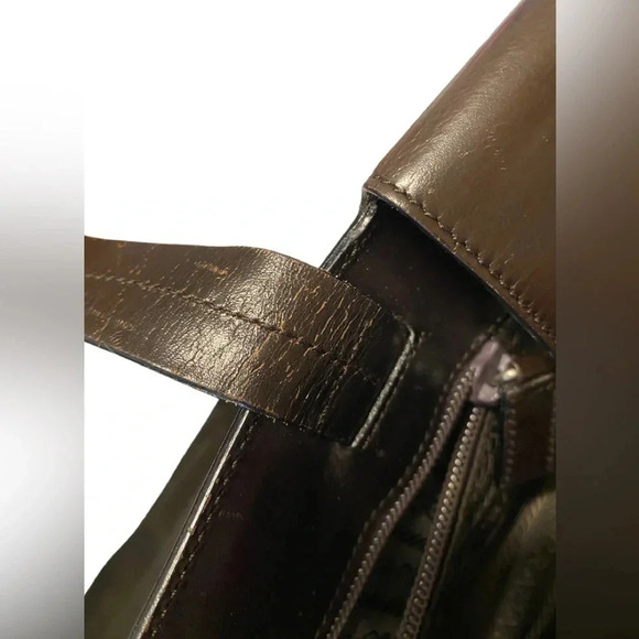 Prada Tote Shoulder Bag 1990s Logo Patch Tote Bag - Picture 14 of 16